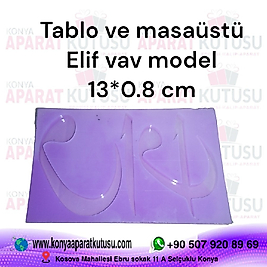 Tablo masaüstü Elif vav model