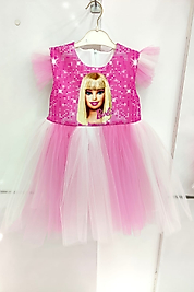 Barbie tütülü elbise