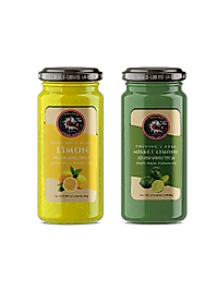 2 Ürün Bir Arada Bubble Tea İncileri Limon Ve Misket Limonu 2 X 250 Gr.-Popping Boba -Bubble Tea
