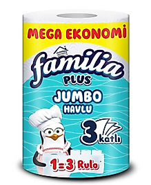 Familia Plus Kağıt Havlu 1=3 Jumbo