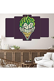 TABLO Joker - 5 Parçalı Dekoratif Tablo