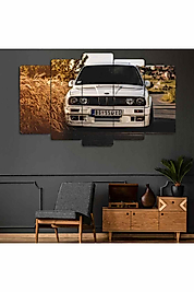 TABLO BMW E30 - 5 Parçalı Dekoratif Tablo