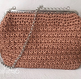 Handmade clutch bag, Crochet bag, Boho Handbag, Handmade purse
