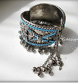Gipsy Bracelet, Turquoise Bead