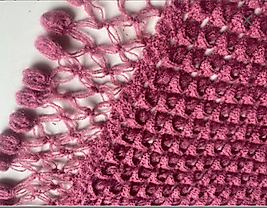Crochet Mohair Shawl, Knit Neckwarmer, Winter Shawl, Cover Up