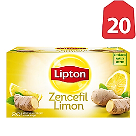 Lipton Zencefil Limon Çayı  20'li