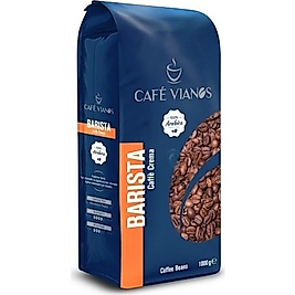 Cafe Vianos Barista Caffe Crema Çekirdek Kahve  1 kg