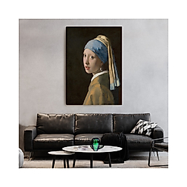 İnci Küpeli Kız Kanvas Tablo, Ressam Johannes Vermeer