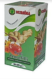 Nursima Ballı Zencefilli Macunu Zencefilli Astım& Bronşit macunu Net: 420  Gram