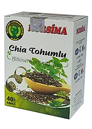 Chia Tohumlu Bitkisel Karışımlı Çay 40 'lı Süzen Poşet