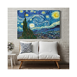 Vincent Van Gogh, Yıldızlı Gece Kanvas Tablosu