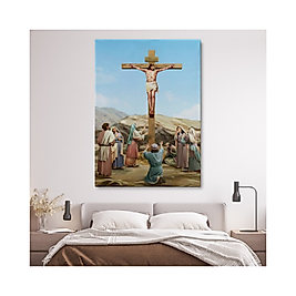 İsa'nın Çarmıha Gerilmesi Kanvas Tablo 20 x 30 cm