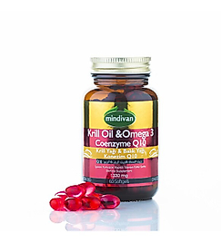 Mindivan KrillOil&Omega 3 &Coenzyme Q10
