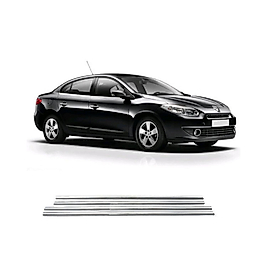 Renault Fluence Krom Cam Çıtası (4Parça) 2010 ve Üzeri Paslanmaz Çelik