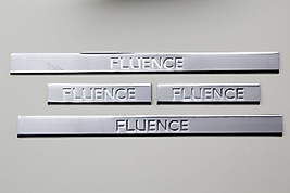 Renault Fluence Krom Kapı Eşiği (4Kapı) Paslanmaz Çelik
