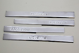 Skoda Octavia A5 Krom Kapı Eşiği (4Kapı) 2005-2013 Arası Paslanmaz Çelik
