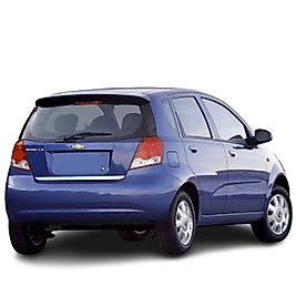 Chevrolet Aveo HB Krom Bagaj Alt Çıta 2005-2011 Arası P.Çelik