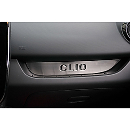 Renault Clio 4 HB Krom Ön Konsol Çıtası (1Parça) Paslanmaz Çelik