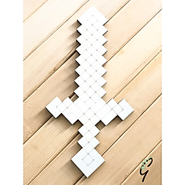 Minecraft Kılıç Figür Ahşap