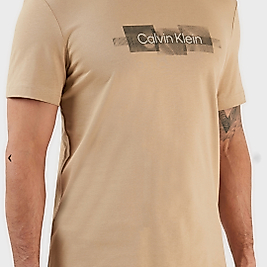 Calvin Klein Logolu Regular Fit Bisiklet Yaka % 100 Pamuk Erkek T Shirt