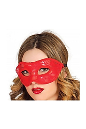 Kırmızı Renk Dantelli Balo Maskesi