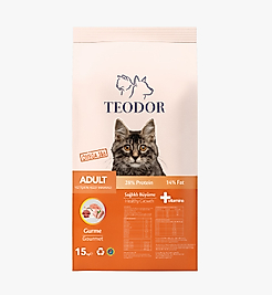 Teodor Gurme Yetişkin Kedi Maması 15 kg