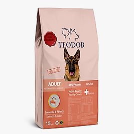 Teodor Somonlu ve Pirinçli Yetişkin Köpek Maması 15 kg