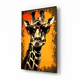 Havalı Zürafa Cam Tabo || Tasarımcı Koleksiyonu