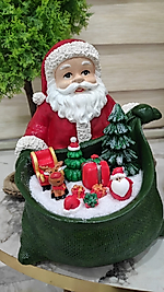 Himi Teraryum Objeleri Noel Baba Teraryum Yılbaşı Teraryumu Noel Baba Saksı Süsleri Teraryum Obje