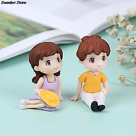 Himi Pasta Süsleri Yeni Sevgililer Minyatür Figür Karakter Oyuncakları Evcilik Oyuncakları Küçük Minik Oyuncaklar