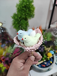 Himi Pasta Süsleri Sevimli Kuşlar Minyatür Figür Karakter Oyuncakları Evcilik Oyuncakları Küçük Minik Oyuncaklar