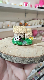 Himi Pasta Süsleri İnek Ahır Minyatür Figür Karakter Oyuncakları Evcilik Oyuncakları Küçük Minik Oyuncaklar
