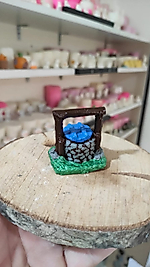 Himi Pasta Süsleri Tulumba Çeşmesi Su Kuyusu Minyatür Figür Karakter Oyuncakları Evcilik Oyuncakları Küçük Minik Oyuncaklar