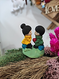 Himi Pasta Süsleri Kalpli Sevgili Evlenme Teklifi Minyatür Figür Karakter Oyuncakları Evcilik Oyuncakları Küçük Minik Oyuncaklar