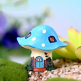 Himi Pasta Süsleri Mantar Ev Minyatür Figür Karakter Oyuncakları Evcilik Oyuncakları Küçük Minik Oyuncaklar