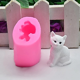 Himi Pasta Süsleri Minik Kedi 2 Adet Minyatür Figür Karakter Oyuncakları Evcilik Oyuncakları Küçük Minik Oyuncaklar