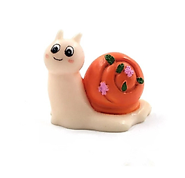 Himi Pasta Süsleri 2 Adet Salyangoz Minyatür Figür Karakter Oyuncakları Evcilik Oyuncakları Küçük Minik Oyuncaklar