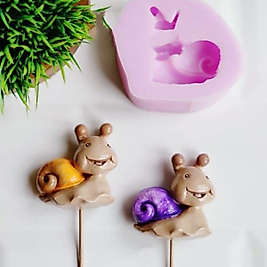 Himi Pasta Süsleri 2'li Salyangoz Minyatür Figür Karakter Oyuncakları Evcilik Oyuncakları Küçük Minik Oyuncaklar