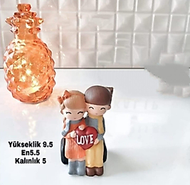 Himi Pasta Süsleri Love Sevgililer Minyatür Figür Karakter Oyuncakları Evcilik Oyuncakları Küçük Minik Oyuncaklar