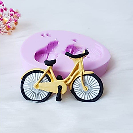 Himi Pasta Süsleri Bisiklet Sarı Minyatür Figür Karakter Oyuncakları Evcilik Oyuncakları Küçük Minik Oyuncaklar