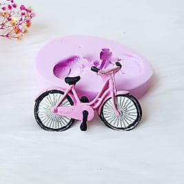 Himi Pasta Süsleri Bisiklet Pembe Minyatür Figür Karakter Oyuncakları Evcilik Oyuncakları Küçük Minik Oyuncaklar