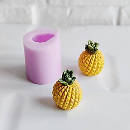 Himi Pasta Süsleri 2'li Ananas Minyatür Figür Karakter Oyuncakları Evcilik Oyuncakları Küçük Minik Oyuncaklar