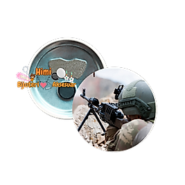 Asker Metal Resimli İğneli Buton Rozet Magnet Anahtarlık Açacak Çanta Rozetleri M4