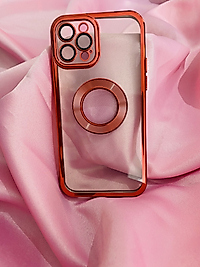 iPhone 12 Pro Kamera Lens Korumalı Kırmızı Telefon Kılıfı