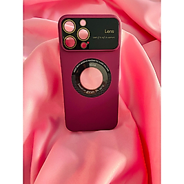 iPhone 14 Pro Max Magsafe Şarj Özellikli Lens Korumalı Telefon Kılıfı