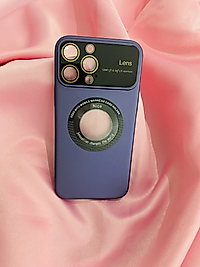 İphone 13 Pro Max Magsafe Şarj Özellikli Lens Korumalı Telefon Kılıfı