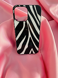 İphone 13 Pro Max Zebra Desen Telefon Kılıfı