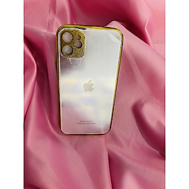 iPhone 11 Aynalı Gold Telefon Kılıfı