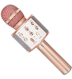 Karaoke Mikrofon Rose Gold