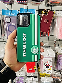iPhone 12 Pro Max Starbucks Kabartmalı Telefon Kılıfı